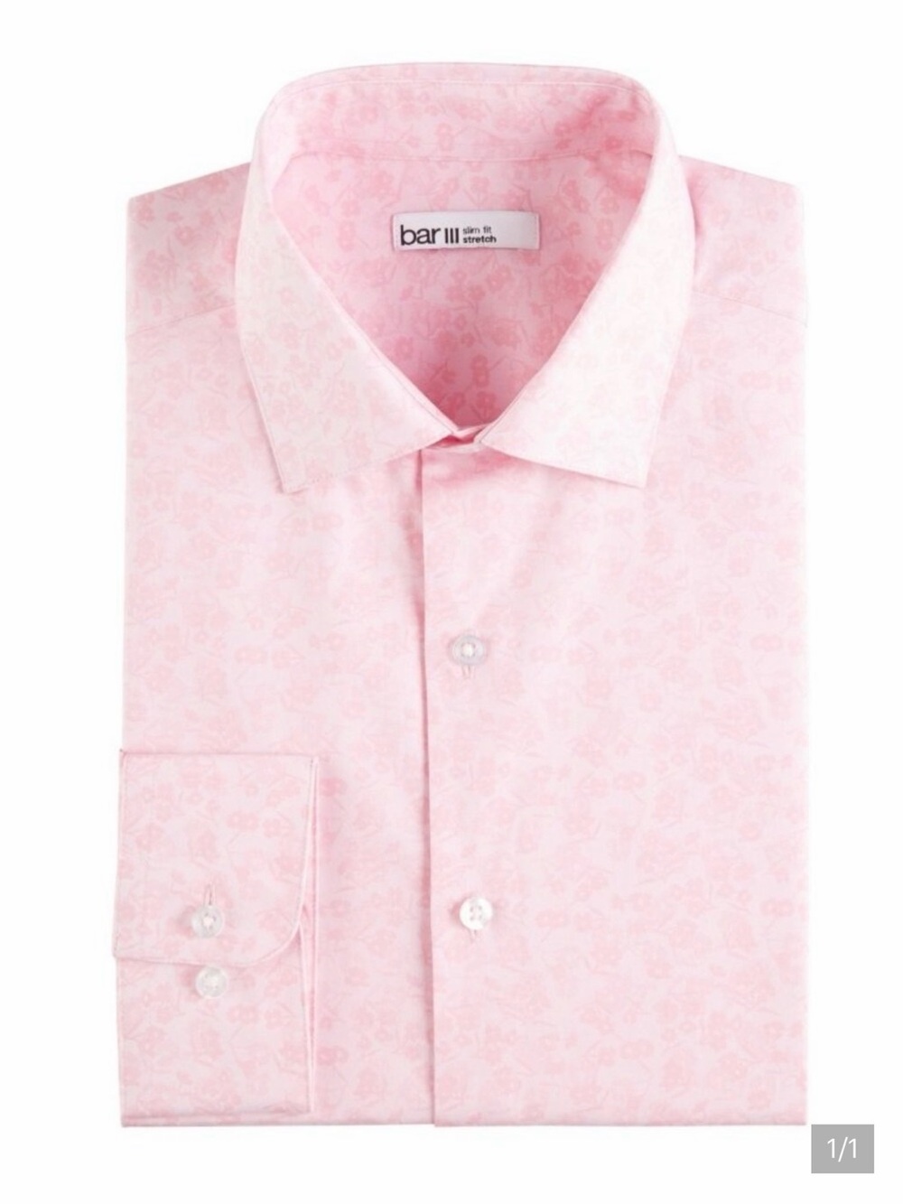 Bar III men’s cotton button up